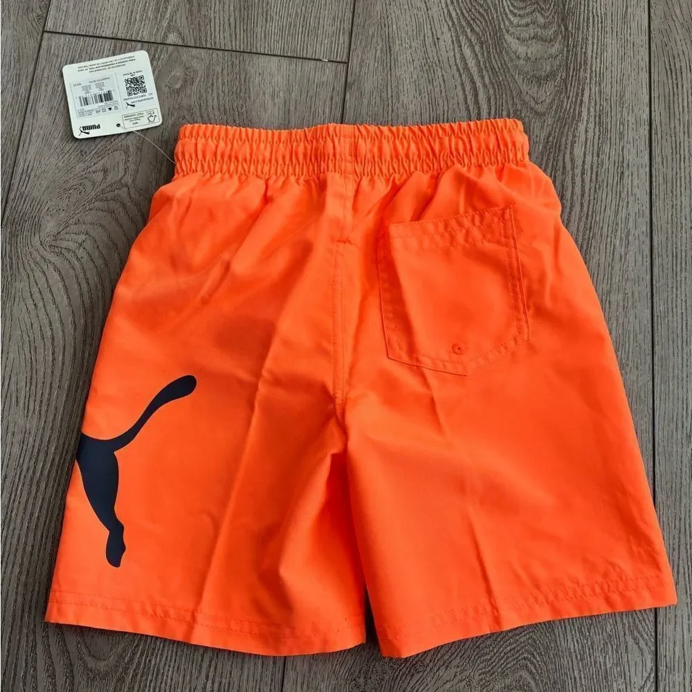 Puma Kids Orange swim shorts